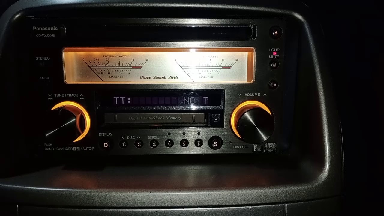 Panasonic CQ-VX5500K - YouTube