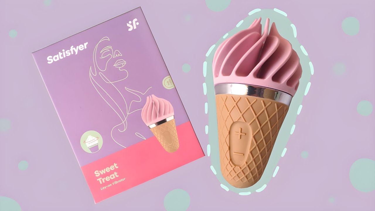 Satisfyer Sweet Treat – Sladoled, ki liže tebe 🍦