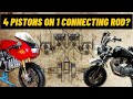4 Pistons, 1 Connecting Rod – How Does That Even Work on a Motorcycle?