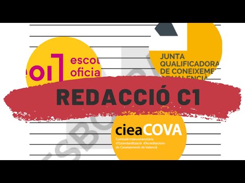 Vídeo: Com Es Redacta Una Lliçó