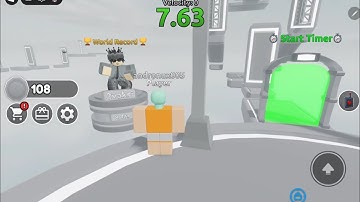 Time Runner Obby World Record! #roblox #timerunnersroblox