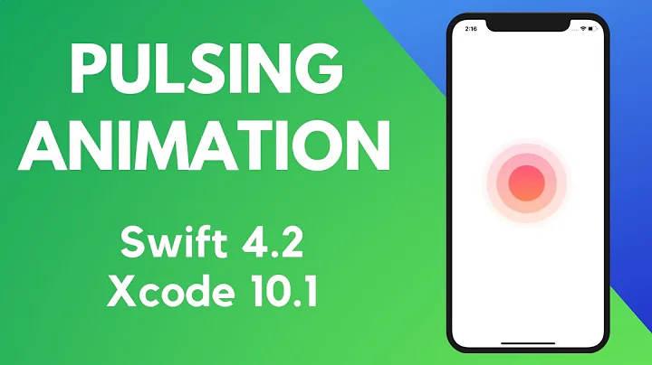 Swift 4.2 : Pulsing Animation on UIButton (Xcode 10.1)
