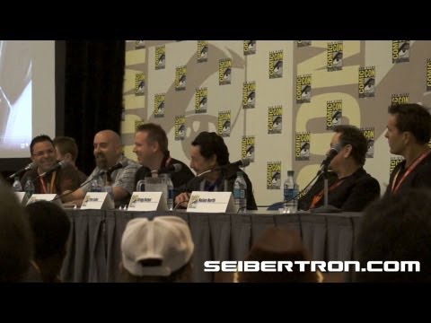 Activision Transformers Fall of Cybertron Panel featuring Video Game Talent at SDCC 2012 2\/8