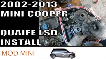 How to install LSD Limited Slip Diff in a FWD MINI Cooper R53 2002-2006