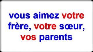 تعلم اللغة الفرنسية للمبتدئين :شرح صفات الملكية في الفرنسية Les adjectifs possessifs