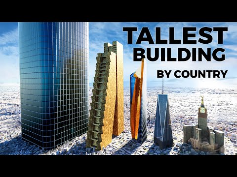 Tallest Building in the world (By Country) 3D