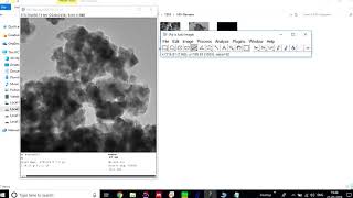 Particle size determination using ImageJ software