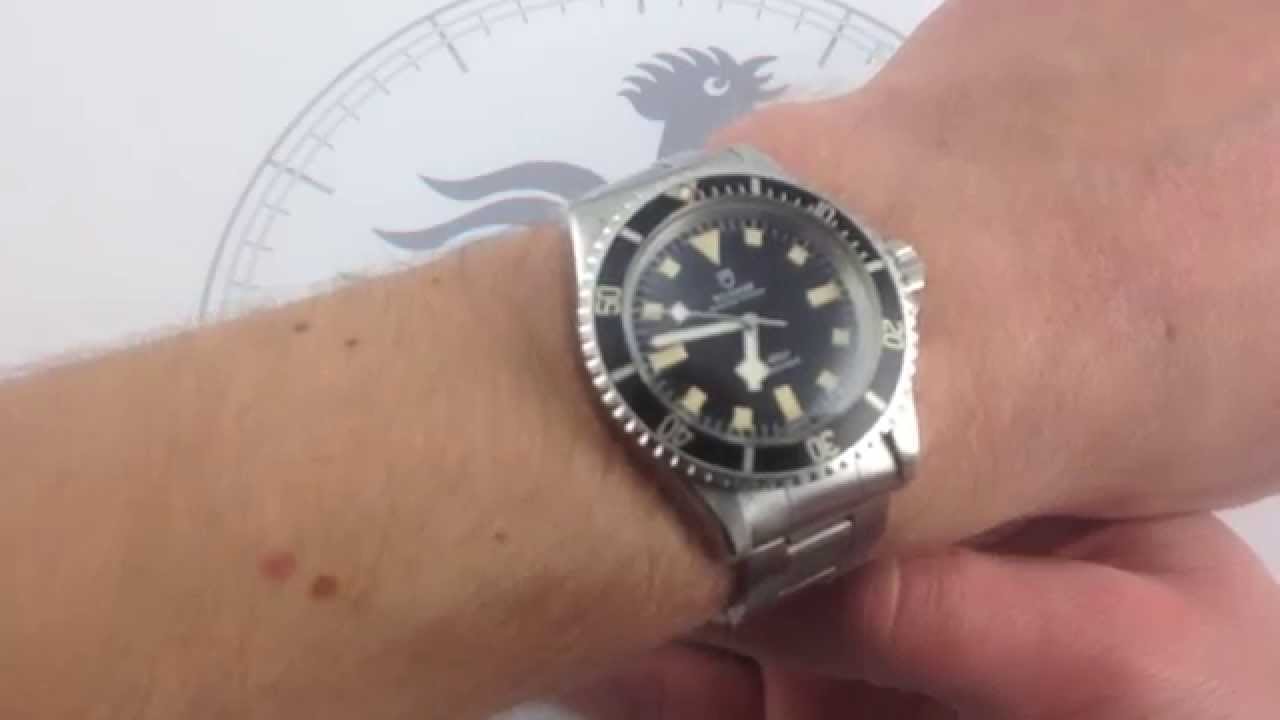 tudor mini sub on wrist