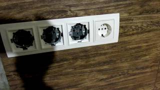 Установка и Подключение Блока Розеток на Кухне Своими Руками. Setting outlet Установка и Подключение Блока Розеток на Кухне Своими Руками. Setting outlet