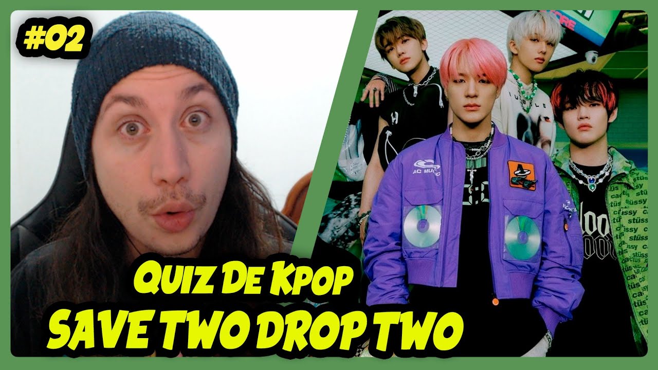 SAVE TWO DROP TWO #02 | Kpop Quiz | 20 Rounds | REACT DO MORENO - YouTube