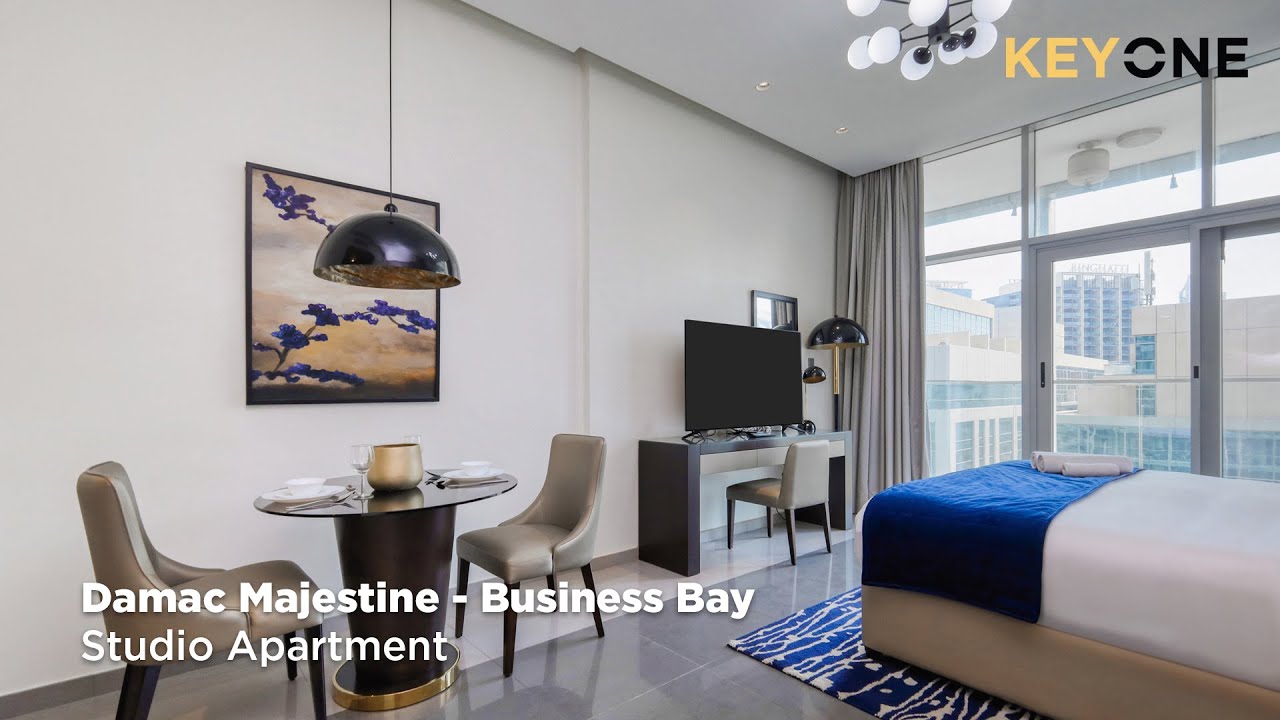 Studio Apartment in Majestine Tower by Key One Holiday Homes | Business Bay