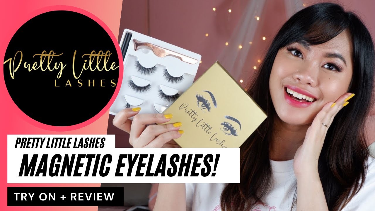 MAGNETIC EYELASHES REVIEW - Pretty Little Lashes | Sab Antonio