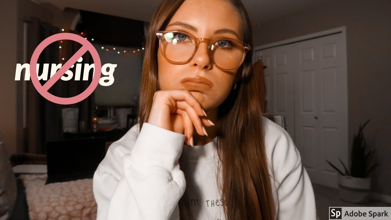 I QUIT NURSING SCHOOL | red flags, letting people down, mental health