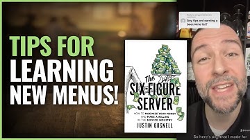 Tricks for Learning a NEW MENU (including Beer and Wine lists!)