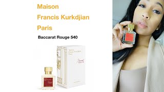 MFK BACCARAT ROUGE 540 | MY STORY | REVIEW