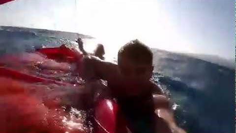 Self rescue kite spot kalamaki creta