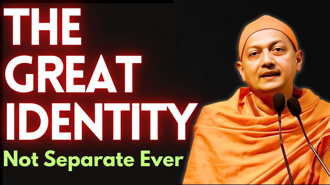 The Ultimate Spiritual Equation | Swami Sarvapriyananda | Advaita Vedanta #swamisarvapriyananda