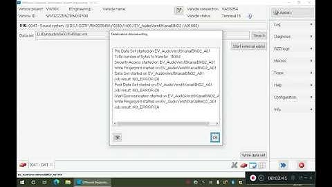 How to change parameters from Passat with 10 speakers  to Tiguan ,golf, touran that have 8 speakers