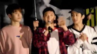 160426 NCT 부산 팬싸인회 마무리
