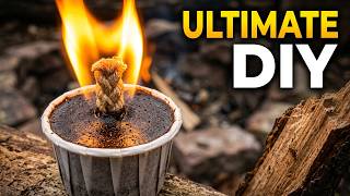 These Coffee Beeswax Fire Starters Burn Hotter Than You’d Expect