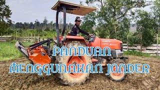 Cara Mengoperasikan Traktor Kubota || Jonder || Panduan Pemula