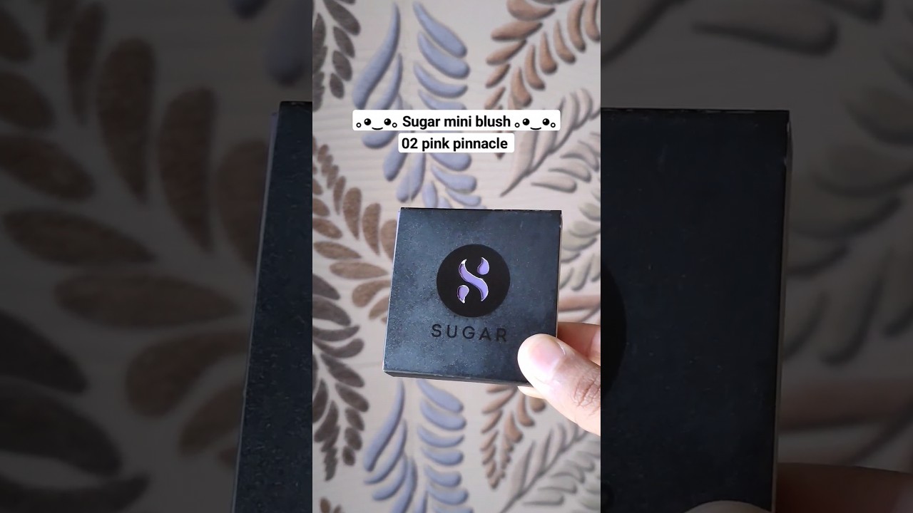 Sugar mini blush review | Sugar cosmetics | AfrinGlamDiaries | 
