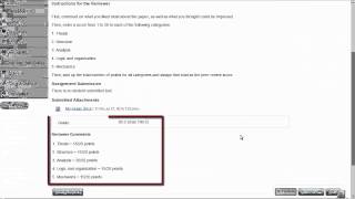 Peer Review: Grading Peer Review