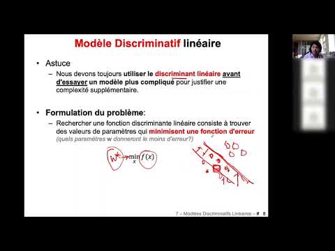 ML Cours07: Modèles de discriminations linéaires (linear discrimination)