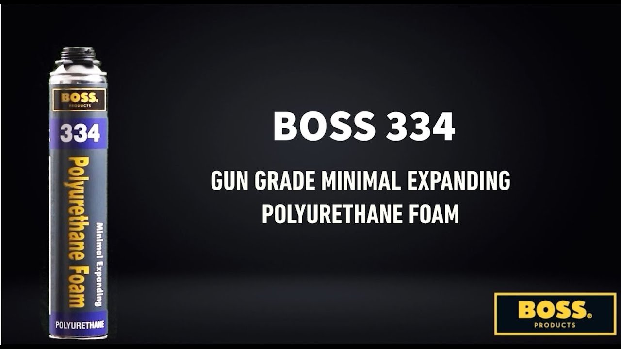 BOSS® Products India Best GunGrade PU Foam BOSS 334 YouTube