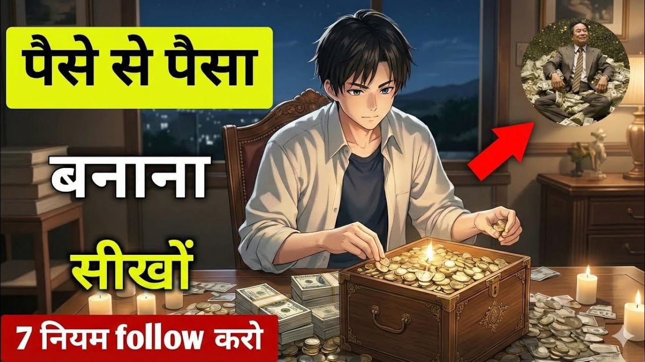 💵 पैसे से पैसा कमाना सीखों 🤑 मेहनत करोगे तो गरीब रह जाओगे 🙏अमीर बनना है तो स्मार्ट बनों 💰