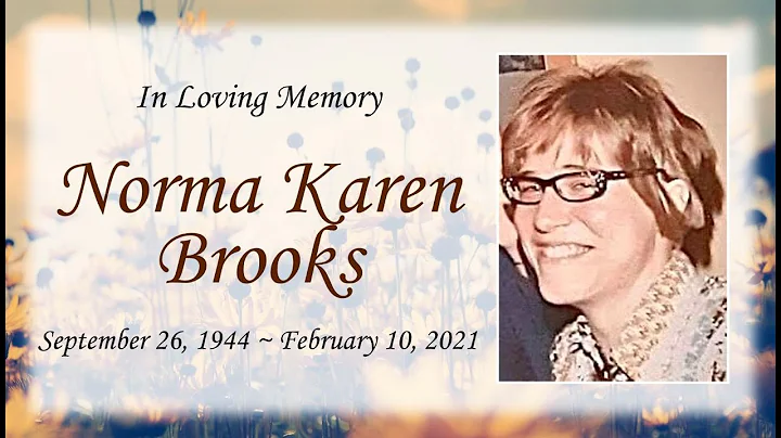 Norma Brooks Funeral Service
