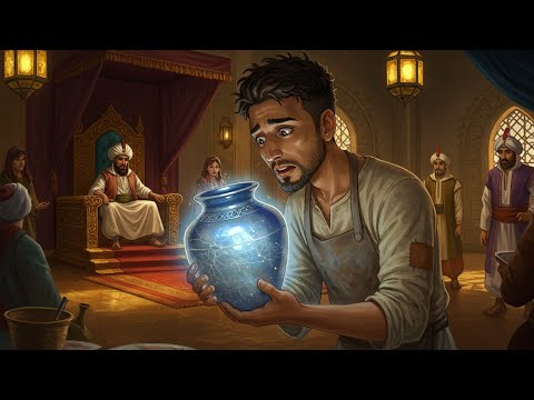 قصة صانع الفخار الفقير الذي لم يبع شيئ ا حتى صنع جرة سحرية تتكلم وتكشف له أسرار الناس فتغيرت حياته