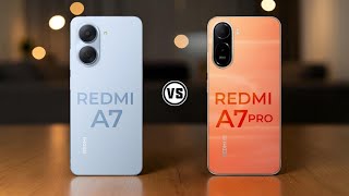 Redmi A7 4G Vs Redmi A7 Pro 5G 