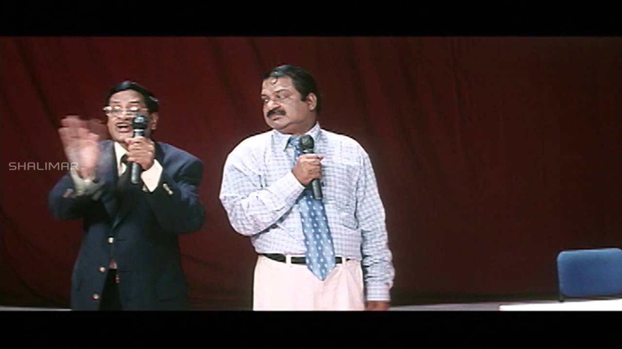 Nuvvu Nenu Movie  Dharmavarapu Translate MS Narayana Speach Hilarious Comedy Scene