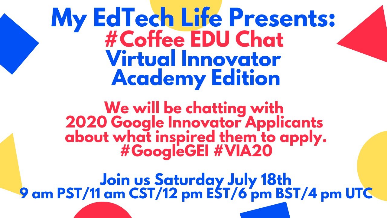 Episode 16: My EdTech Life Presents: #VIA20 Edition