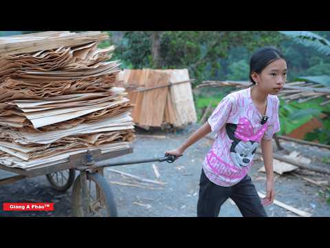 Cháu Thảo 1 mình quán xuyến việc nhà - Tiền vào nhà khó như gió vào nhà trống
