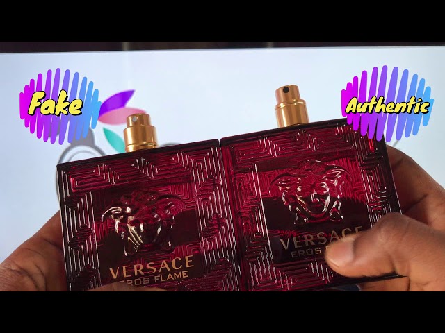 versace eros fake real