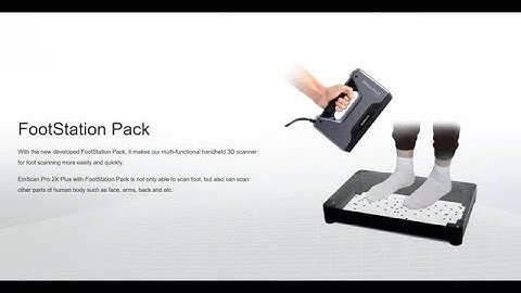 FootStation Pack EinScan FootScan   Shining 3D   V GER