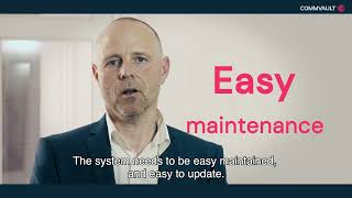 Commvault reference story: Netcompany in Denmark - English subtitles