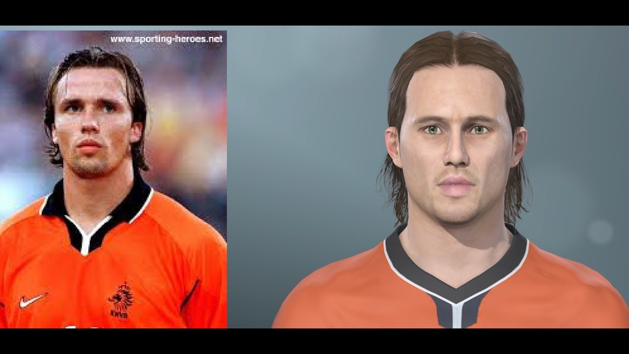 PES 2019 Zenden Boudewijn face build + stats (classic Netherlands)