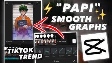 PAPI SMOOTH GRAPHS CAPCUT TUTORIAL | PAPI TIKTOK NEW TREND TUTORIAL | BIZZEY - TRAAG CAPCUT | KG