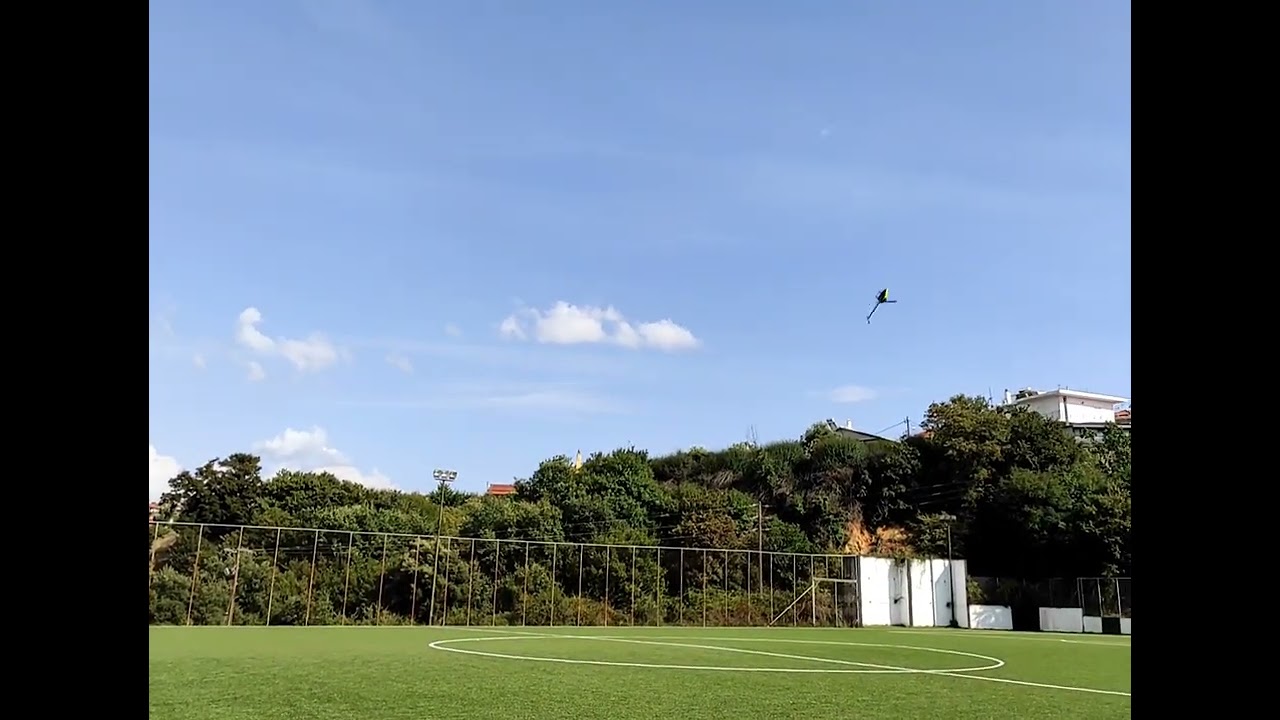 Mikado logo 550se low rpm 3d