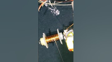 Solinoid winding diy#shorts