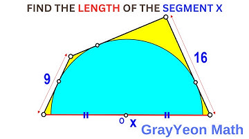 Find the length x  #geometryskills #mathpuzzles #thinkoutsidethebox
