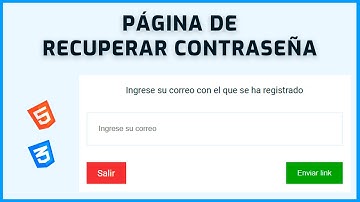 Página de recuperar contraseña [ html-css ]