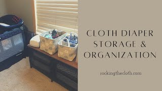 Cloth Diaper Organization