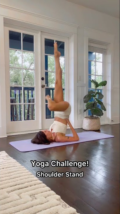 Can you do this? 😅 #yoga #Challenge #shorts