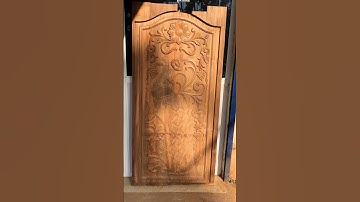 Cnc door kerala #engraving #cncwoodworking #artcam #mostsatisfyingvideo