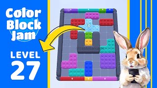 Color Block Jam Level 27 Solution Walkthrough