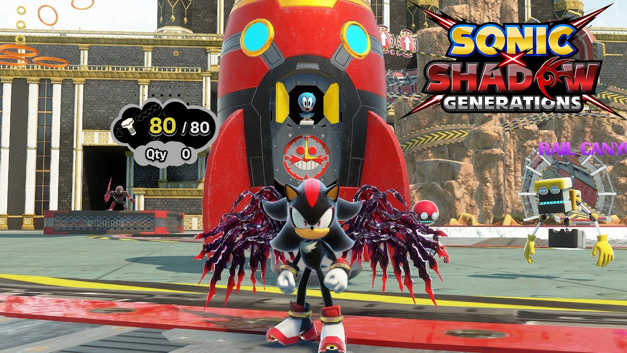 Sonic X Shadow Generations - All 80 Machine Parts Locations